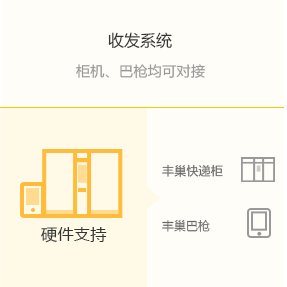 丰巢收发系统